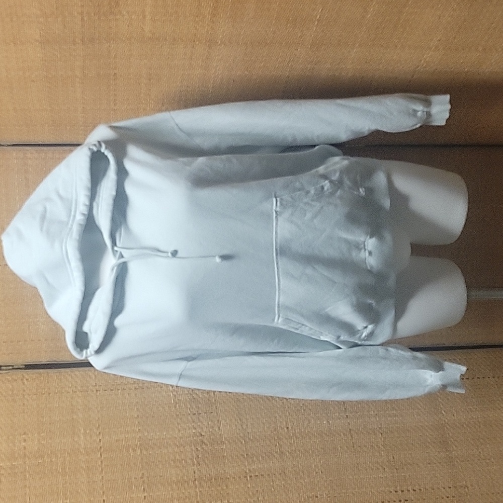 John Elliott Light  green Light weight pull over sweatshirt